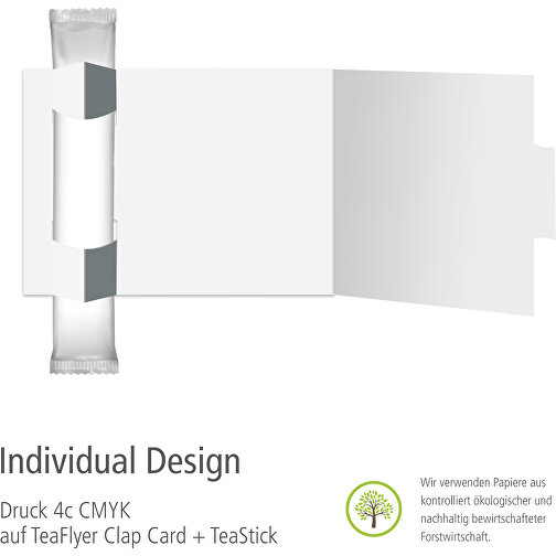 ClapCard incl. 1 BIO TeaStick 'Individ. Design' (Diseño individual), Imagen 3