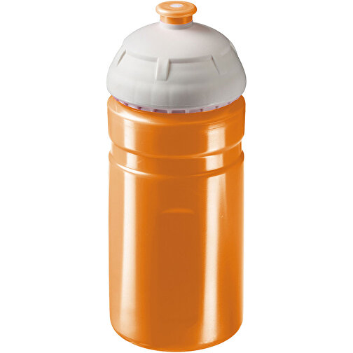Trinkflasche 'Champion' 0,55 L , trend-orange PP, Kunststoff, 18,40cm (Höhe), Bild 1