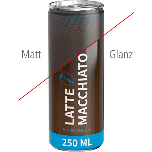 Latte Macchiato, Fullbody , Aluminium, Folie, 5,30cm x 13,50cm x 5,30cm (Länge x Höhe x Breite), Bild 4