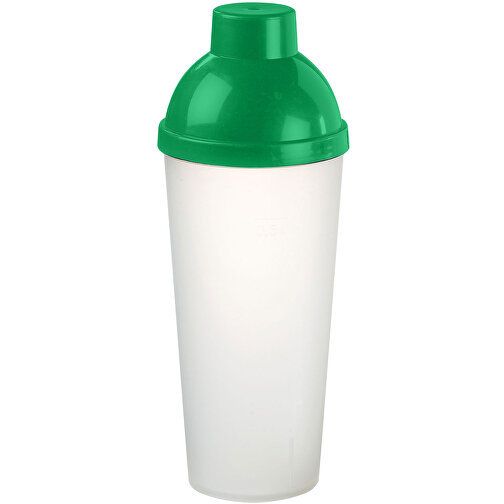 Shaker 'Lagoon' 0,5 L , transparent-milchig/grün, Kunststoff, 22,00cm (Höhe), Bild 1