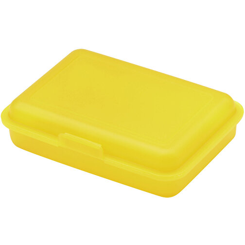Vorratsdose 'School-Box' Junior , trend-gelb PP, Kunststoff, 16,00cm x 4,10cm x 11,70cm (Länge x Höhe x Breite), Bild 1