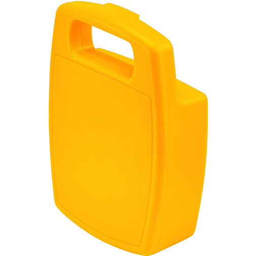 Vorratsdose 'Carry' , standard-gelb, Kunststoff, 18,50cm x 5,30cm x 13,50cm (Länge x Höhe x Breite), Bild 1
