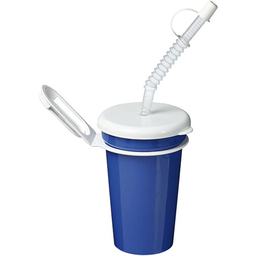 Trinkbecher 'Take Away' 0,4 L , standard-blau PP, Kunststoff, 13,50cm (Höhe), Bild 1