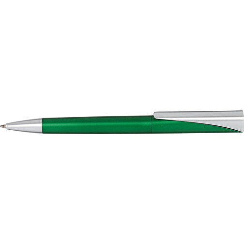 Kugelschreiber WEDGE , grün, Kunststoff, 14,20cm (Länge), Bild 3