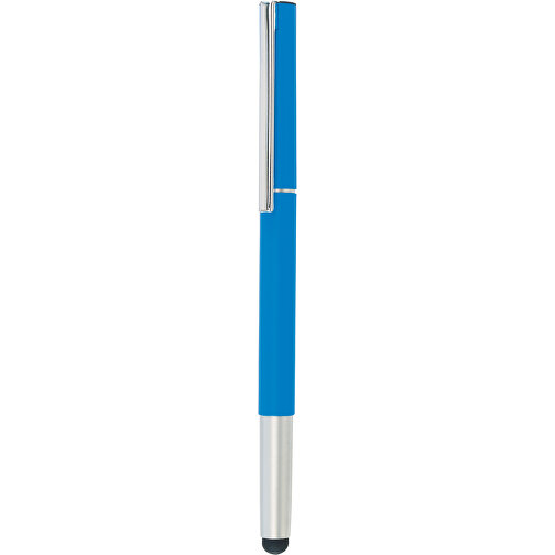 Kugelschreiber ELEGANT TOUCH , blau, Messing, 14,80cm (Länge), Bild 1