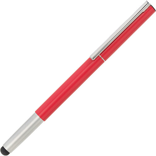 Kugelschreiber ELEGANT TOUCH , rot, Messing, 14,80cm (Länge), Bild 2