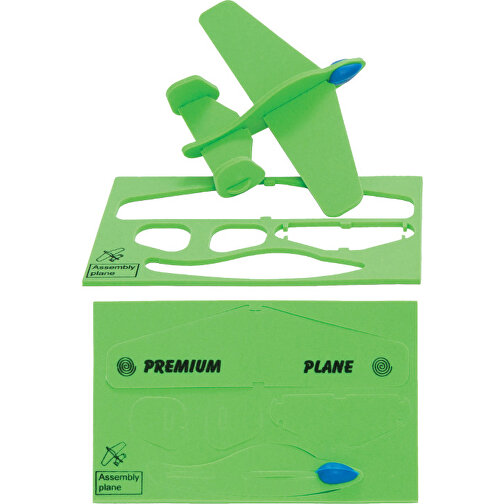 Air Glider - Little - Henry , grün, EVA-Schaum, 14,50cm x 0,20cm x 9,20cm (Länge x Höhe x Breite), Bild 1