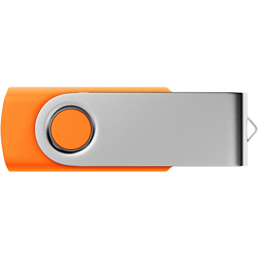 USB-Stick SWING 3.0 16 GB , Promo Effects MB , orange MB , 16 GB , Kunststoff, Metall MB , 10 - 45 MB/s MB , 5,70cm x 1,09cm x 1,90cm (Länge x Höhe x Breite), Bild 2