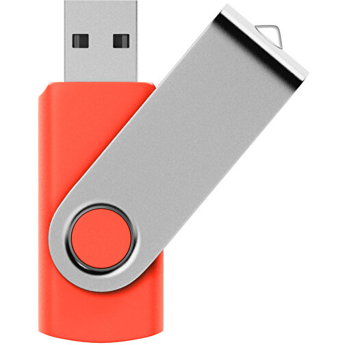 USB-Stick SWING 3.0 32 GB , Promo Effects MB , rot MB , 32 GB , Kunststoff, Metall MB , 10 - 45 MB/s MB , 5,80cm x 1,09cm x 1,90cm (Länge x Höhe x Breite), Bild 1