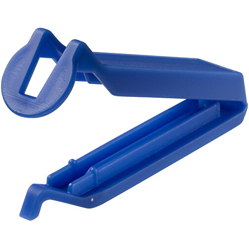 Tütenclip 'Easy Fresh' , standard-blau PP, Kunststoff, 8,30cm x 2,10cm x 2,00cm (Länge x Höhe x Breite), Bild 1