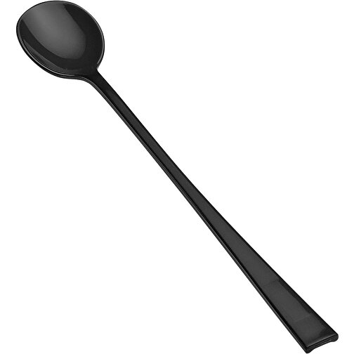 Löffel 'Langstiel' , schwarz, Kunststoff, 19,00cm x 0,60cm x 2,90cm (Länge x Höhe x Breite), Bild 1