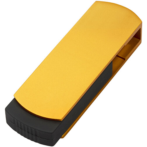 USB-Stick COVER 3.0 8GB , Promo Effects MB , gold MB , 8 GB , Kunststoff/Aluminium MB , 10 - 45 MB/s MB , 5,40cm x 0,85cm x 1,70cm (Länge x Höhe x Breite), Bild 1