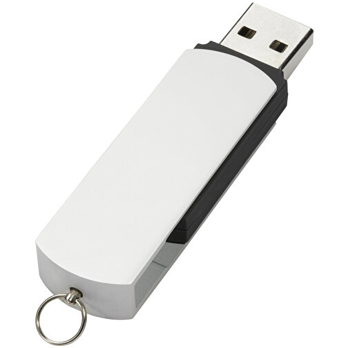 USB-Stick COVER 3.0 32GB , Promo Effects MB , silber/schwarz MB , 32 GB , Kunststoff/Aluminium MB , 10 - 45 MB/s MB , 5,40cm x 0,85cm x 1,70cm (Länge x Höhe x Breite), Bild 3