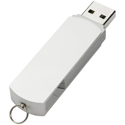 USB-Stick COVER 3.0 32GB , Promo Effects MB , silber MB , 32 GB , Kunststoff/Aluminium MB , 10 - 45 MB/s MB , 5,40cm x 0,85cm x 1,70cm (Länge x Höhe x Breite), Bild 3