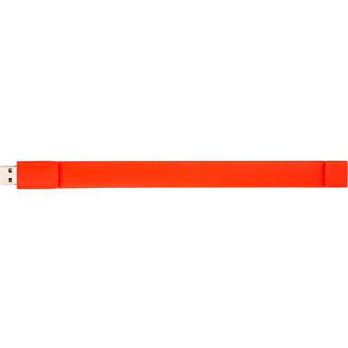 USB-Stick WRIST 1GB , Promo Effects MB , rot MB , 1 GB , Kunststoff MB , 3 - 10 MB/s MB , 20,70cm x 1,80cm (Länge x Breite), Bild 2