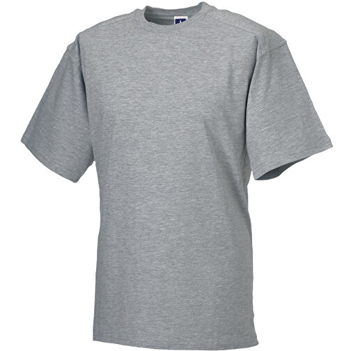 Workwear T-Shirt , Russell, oxfordgrau, 90% Baumwolle, 10% Viskose, 2XL, , Bild 1