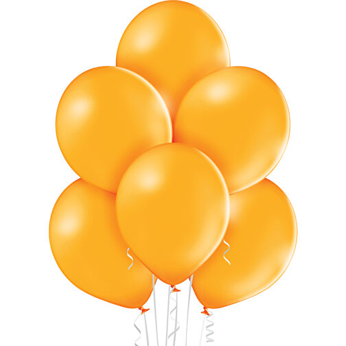 Luftballon 90-100cm Umfang , orange, Naturlatex, 30,00cm x 32,00cm x 30,00cm (Länge x Höhe x Breite), Bild 2