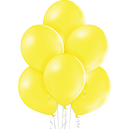 Luftballon 75-85cm Umfang , gelb, Naturlatex, 24,00cm x 27,00cm x 24,00cm (Länge x Höhe x Breite), Bild 2