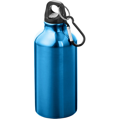 Oregon 400 Ml Aluminium Trinkflasche Mit Karabinerhaken , blau, Aluminium, 17,50cm (Höhe), Bild 1