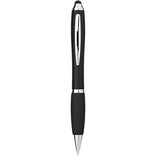 Nash Stylus Bunter Kugelschreiber Mit Schwarzem Griff , schwarz / schwarz, ABS Kunststoff, 13,70cm (Länge), Bild 5