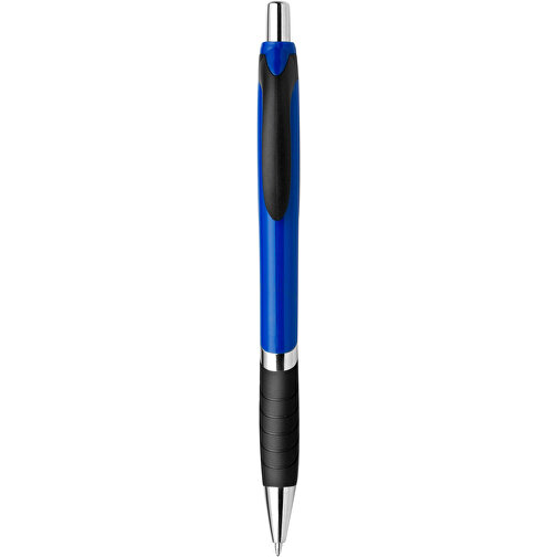Kugelschreiber Aus Kunststoff Thiago , blau, ABS, Plastik, AS, , Bild 1