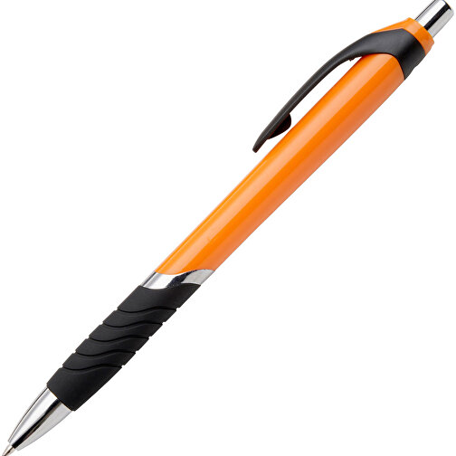 Kugelschreiber Aus Kunststoff Thiago , orange, ABS, Plastik, AS, , Bild 2
