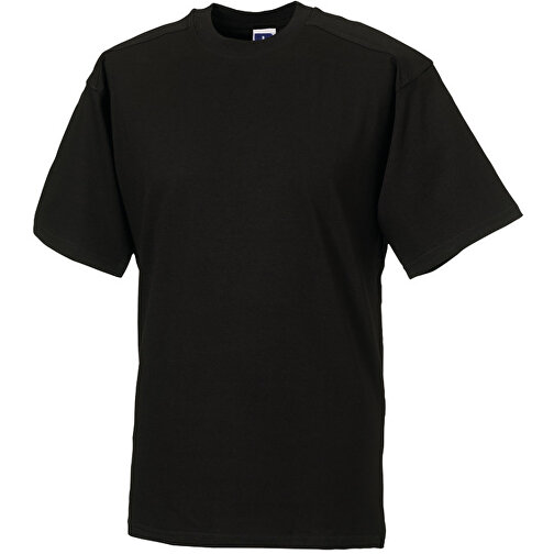 Workwear T-Shirt , Russell, schwarz, 100% Baumwolle, XS, , Bild 1