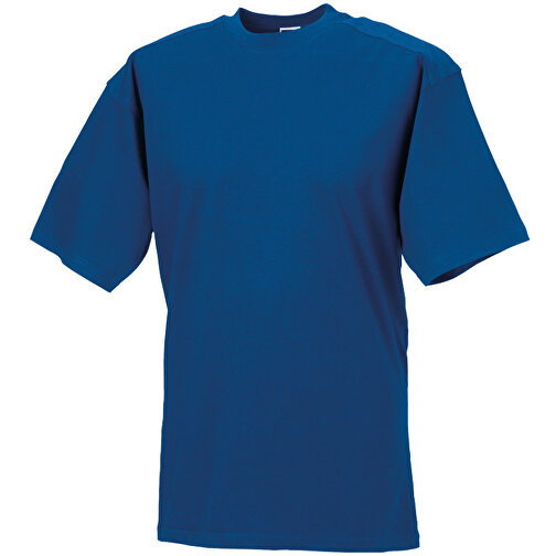Workwear T-Shirt , Russell, königsblau, 100% Baumwolle, 2XL, , Bild 1