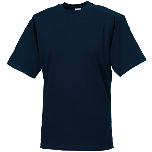 Workwear T-Shirt , Russell, navy blau, 100% Baumwolle, XL, , Bild 1