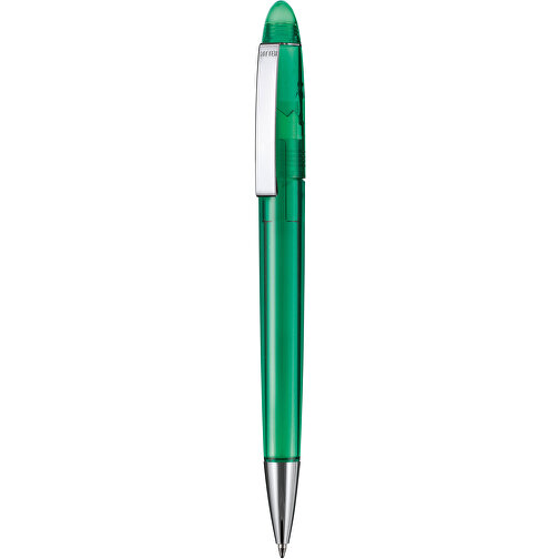 Kugelschreiber HAVANA TRANSPARENT , Ritter-Pen, limonen-grün, ABS, Metall, 14,30cm (Länge), Bild 1