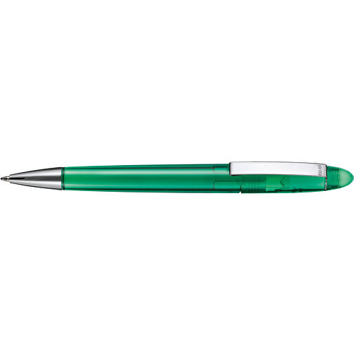 Kugelschreiber HAVANA TRANSPARENT , Ritter-Pen, limonen-grün, ABS, Metall, 14,30cm (Länge), Bild 3