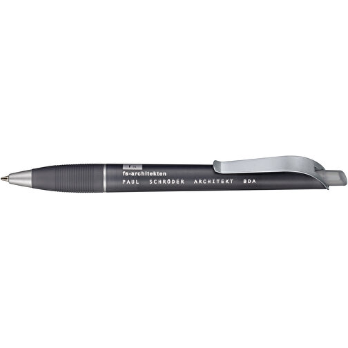 Kugelschreiber Bond Frozen , Ritter-Pen, topaz-grau, ABS-Kunststoff, 14,30cm (Länge), Bild 3