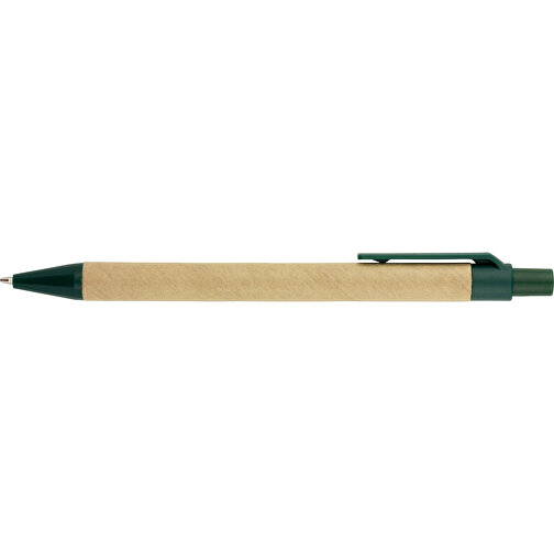 Kugelschreiber Kopenhagen , Promo Effects, grün, Pappe, Kunststoff, 13,80cm (Länge), Bild 4