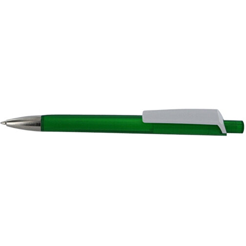 Kugelschreiber Tri-Star Transparent S , Ritter-Pen, limonen-grün, ABS-Kunststoff, 14,00cm (Länge), Bild 3