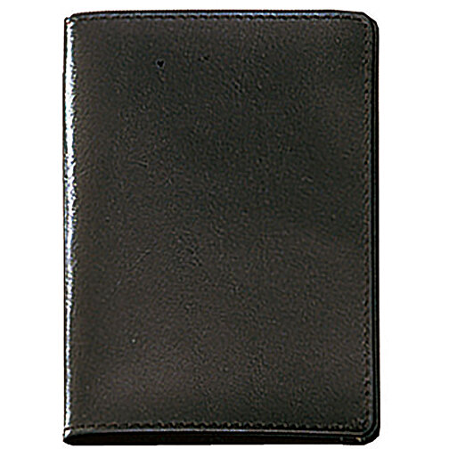 CreativDesign ID-kortväska 'LeatherFabricBent' svart, Bild 1