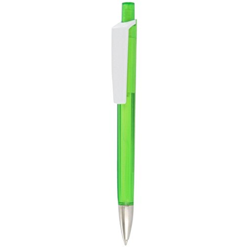 Kugelschreiber Tri-Star Transparent S , Ritter-Pen, gras-grün, ABS-Kunststoff, 14,00cm (Länge), Bild 1
