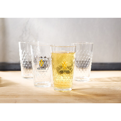 Apfelwein Becher 0,5 L , Rastal, klar, Glas, 15,50cm (Höhe), Bild 2