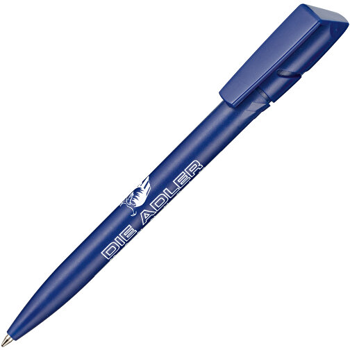 Kugelschreiber TWISTER , Ritter-Pen, nachtblau, ABS-Kunststoff, 14,50cm (Länge), Bild 2