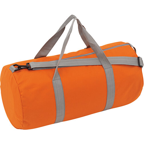 Sporttasche WORKOUT , orange, 600D Polyester, 55,00cm (Höhe), Bild 1