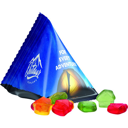 Tetraedro di gelatina di frutta, 'Casa, Immagine 1