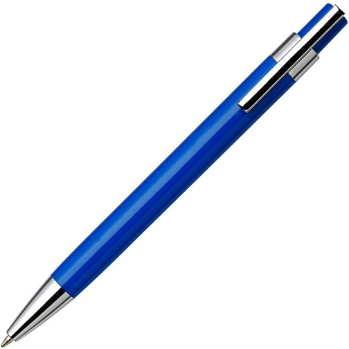 Kugelschreiber Aus Kunststoff Jarod , blau, Plastik, Metall, , Bild 2