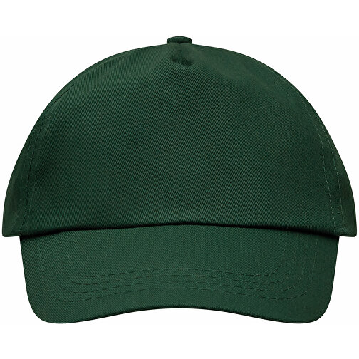 5-Panel-Cap FAVOURITE , dunkelgrün, 100% Baumwolle, 180 g/m², 1,00cm (Länge), Bild 3