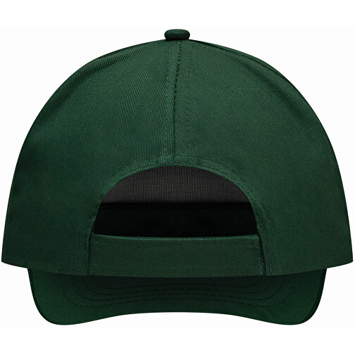 5-Panel-Cap FAVOURITE , dunkelgrün, 100% Baumwolle, 180 g/m², 1,00cm (Länge), Bild 4