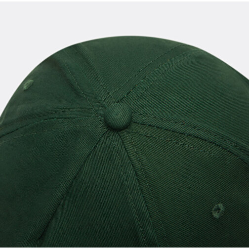 5-Panel-Cap FAVOURITE , dunkelgrün, 100% Baumwolle, 180 g/m², 1,00cm (Länge), Bild 6