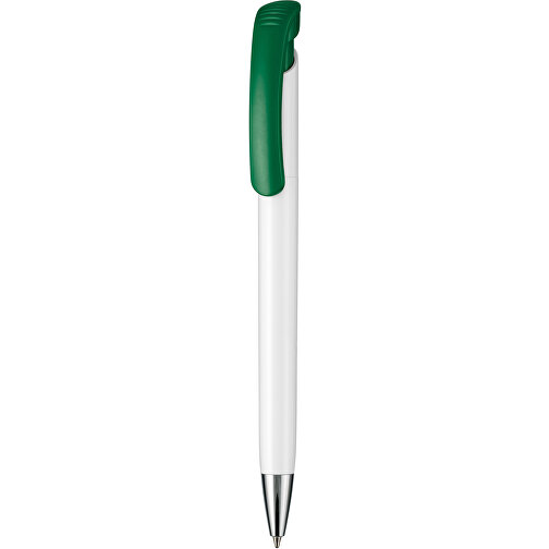 Kugelschreiber BONITA , Ritter-Pen, minz-grün/weiß, ABS-Kunststoff, 14,80cm (Länge), Bild 1