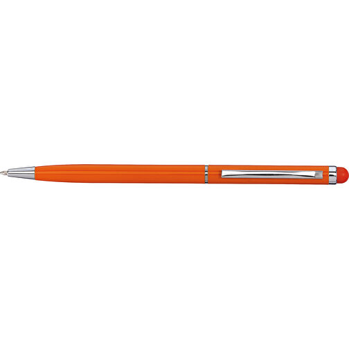 Kugelschreiber SMART TOUCH COLOUR , orange, Aluminium, 13,60cm (Länge), Bild 3