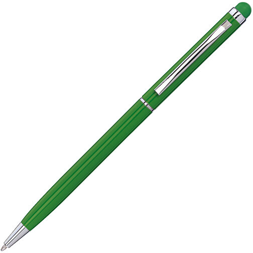 Kugelschreiber SMART TOUCH COLOUR , grün, Aluminium, 13,60cm (Länge), Bild 2