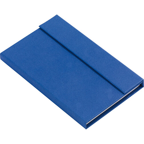 Notizbuch LITTLE NOTES , blau, Papier, 13,10cm x 1,40cm x 8,20cm (Länge x Höhe x Breite), Bild 1