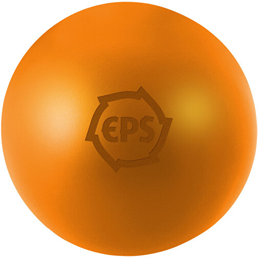 Cool Runder Antistressball , orange, PU Kunststoffschaum, , Bild 2