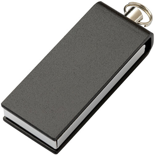 USB-Stick REVERSE 32GB , Promo Effects MB , schwarz MB , 32 GB , Kunststoff/Metall MB , 3 - 10 MB/s MB , 3,20cm x 0,60cm x 1,20cm (Länge x Höhe x Breite), Bild 1